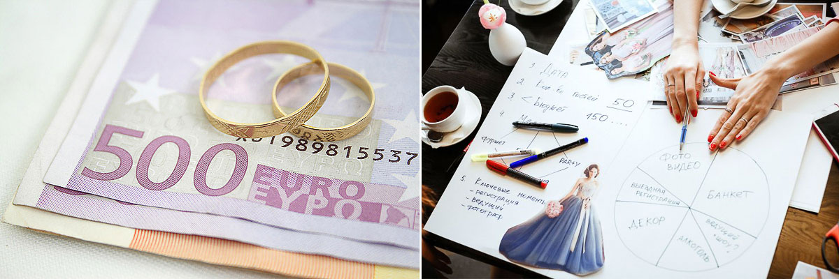 Подготовка к свадьбе, как рассчитать бюджет на свадьбу?
