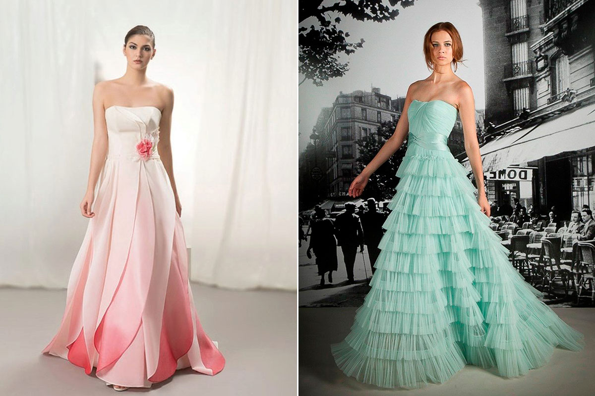 Цветные свадебные платья - читайте онлайн на ART EVENT