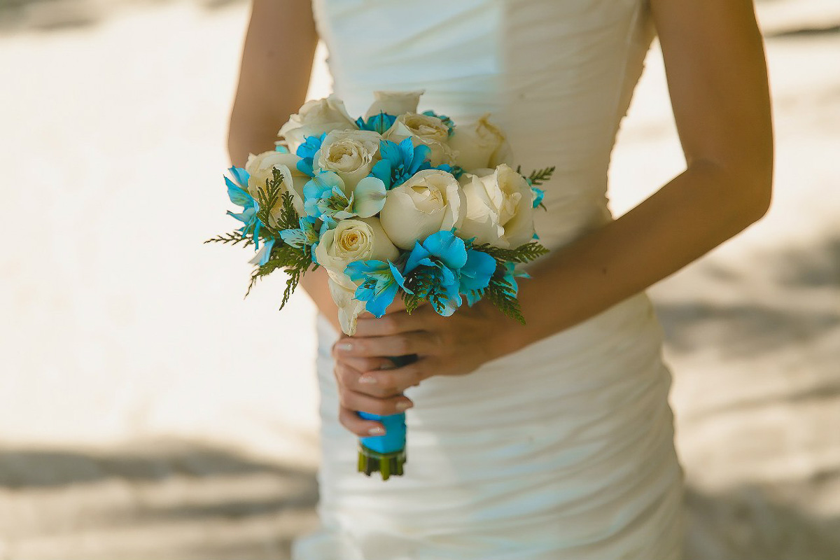 Свадьба в бирюзовом цвете