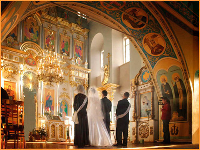 Организация венчания в Москве и Подмосковье