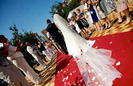Организация свадьбы в стиле «Оскар» в Москве
