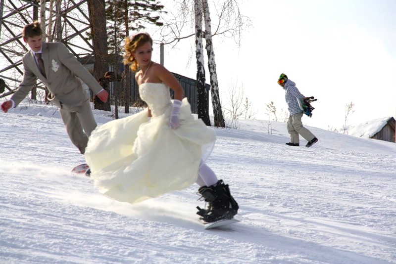 Организация зимней свадьбы в Москве и области