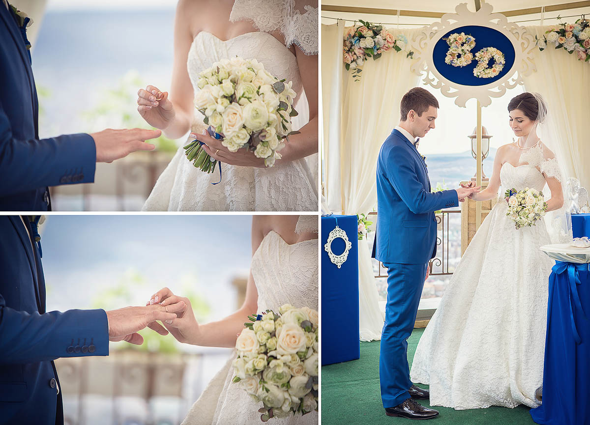 организация синей свадьбы в Москве