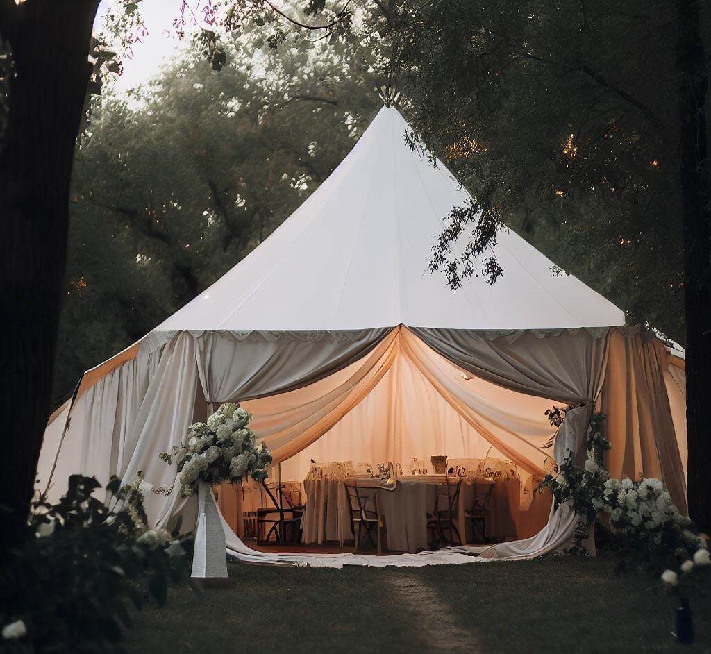 свадебный шатер в Москве